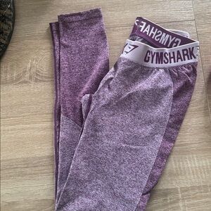 Gymshark Heathered Purple Leggings